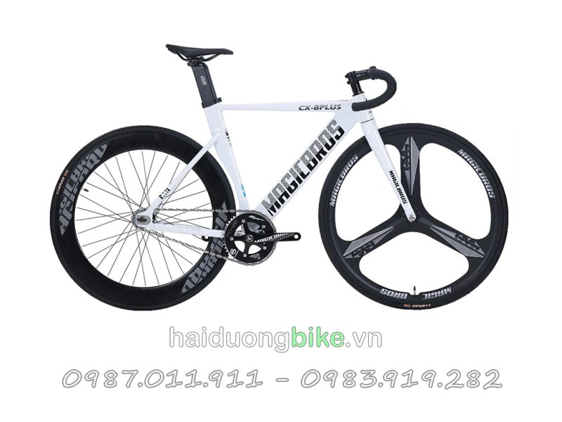 Xe đạp fixed gear MagicBros CX8 Plus 2024 - 3 đao