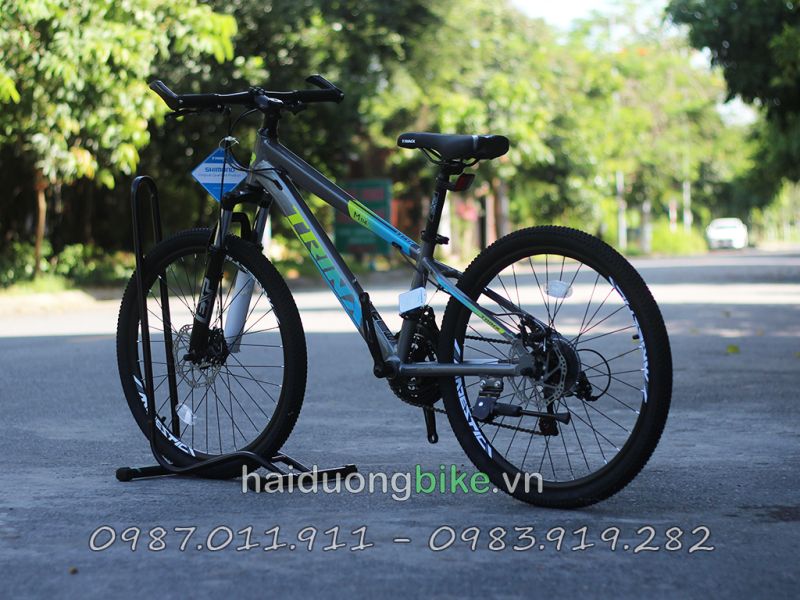 Xe đạp địa hình Trinx M114 2022 xám bạc