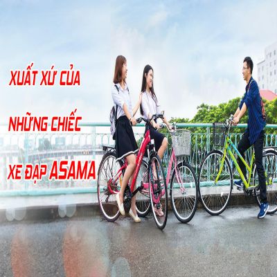 Sự thật về xuất xứ của những chiếc xe đạp Asama